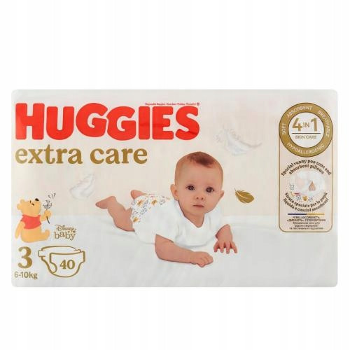  Huggies Jumbo Windeln 3 (4-9 kg) Extra Care 40 Stk.
