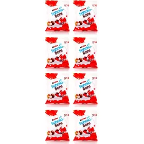   8x 125g KINDER Schoko-Bons, Milchschokolade Pralinen mit Milchfüllung und Nüssen
