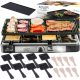  Barbecue, Raclette, traditioneller Elektrogrill Adler AD6616 schwarz 1400 W