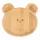  Teddybär-Teller, graviertes Geschenk, GEBURTSTAG, EIN JAHR ALT, für ein Kind, KINDER