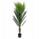 Künstliche Blumen und Früchte Künstliche Pflanze TROPICAL ZONE Palme 150 m HOMLA