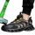 D-Look Arbeitsschuhe, Herren-Sportschuhe, schwarze Gesundheits- und Sicherheitsschuhe, Größe 45