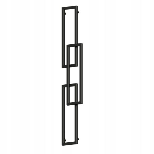 Esperto Radiators 215 W schwarzer dekorativer Heizkörper