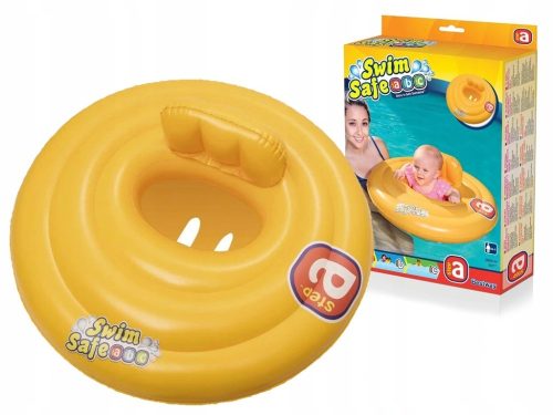 Bestway aufblasbarer Schwimmring für Babys, gelb