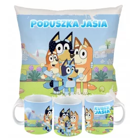  SET KISSENBECHER BLAUES DISNEY-GESCHENK + NAME GEBURTSTAG