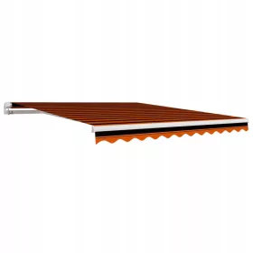  VidaXL Markisenstoff 145722 245x280 cm orange-braun