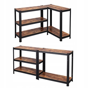  Songmics MATKAMee-GLR030B01 Regal 75 cm x 150 cm x 30 cm schwarz