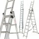 Hardmaister-Leiter 7,3 m Aluminium 33 bis 150 kg