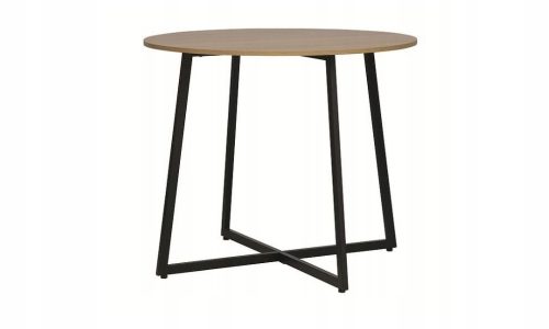  Signal LUNA runder Tisch 90 x 90 x 76 cm, Eiche natur