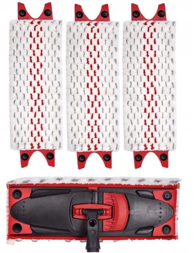 Vileda Flachmop-Einsatz 3X VILEDA MOP-Einsätze 14 cm