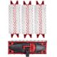 Vileda Flachmop-Einsatz 3X VILEDA MOP-Einsätze 14 cm
