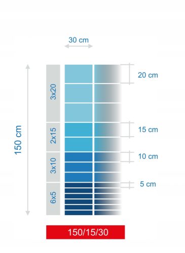 Schattiernetz für Zaun - WALDZAUNGITTER 150/15/30 L 50m + SKOBLE Mostostal-Met