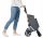 Taschen und Einkaufstaschen Homedome Einkaufswagen aus grauem Polyester