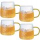 Gläser und Tassen MG Home Kaffee- und Teegläser 350 ml 4 Stk.