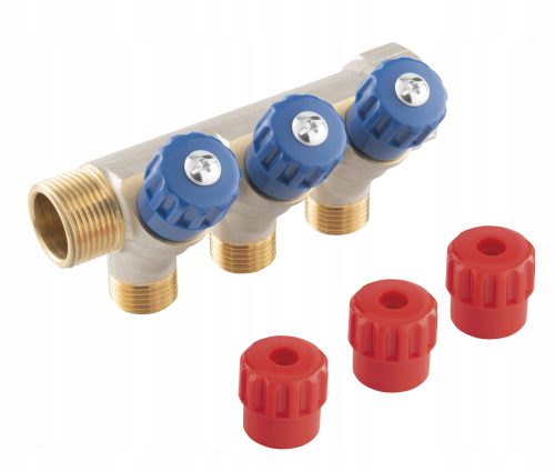 Sanitärverteiler 3/4x1/2 3-Wege