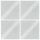  Atmosphera Wandspiegel quadratisch 300 x 300 mm