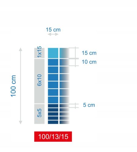 Schattiernetz für Zaun - WALDZAUNGITTER 100/13/15 L 50 m + KOSTENLOS