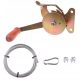  Haspel mit Stahlseil 3m Set Kurbel Grill Kit Grill Stativ
