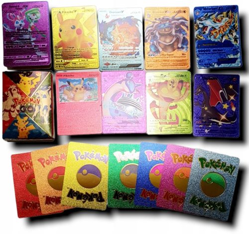  Bunte POKéMON-KARTEN 55 SAMMLERKARTEN-MIX