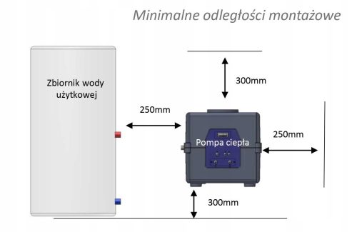 Fervor 2850 kW Hochtemperatur-Luft-Wasser-Wärmepumpe