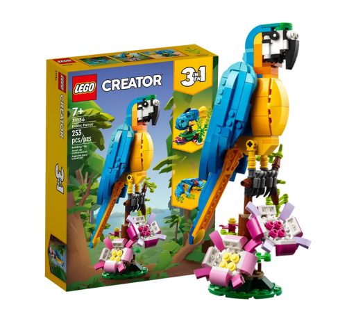  LEGO Creator 3 in 1 311360 31136 - LEGO Creator - Exotischer Papagei