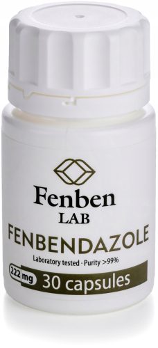 Fenbendazol 222 mg Cz. >99 % Fenben Lab 30 Kapseln