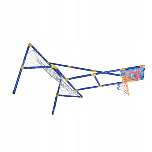 3-in-1-Sport-Basketballkorb, Fußballtor, Hockey, Q0