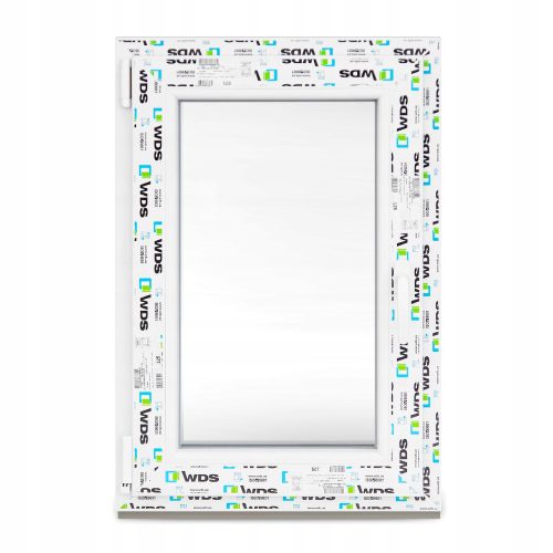 PVC-Kunststoff Typisches 2-verglastes weißes Fenster von Hand 865 x 535