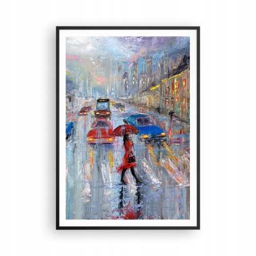 Prints ohne & mit Rahmen. Poster im schwarzen Rahmen P2BPA70x100-4251 Architektur im Rahmen 70 x 100 cm