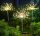 Gartenlampen stecken im Boden fest Solar-Pendelleuchte, weiß, 95 cm, 1 Stk.