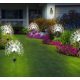  Solar-Gartenlampe, 2 Stück, Feuerwerk, 120 LEDs