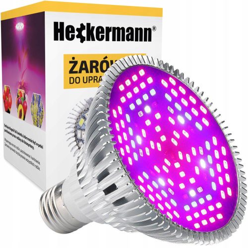 Lampe für den Pflanzenanbau - Heckermann 80 W GROW Glühbirne für den Pflanzenanbau