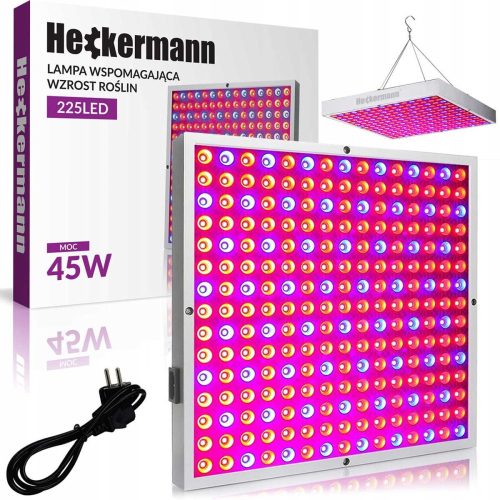 Lampe für den Pflanzenanbau - GROW Hängelampe für den Pflanzenanbau Heckermann Home&Garden 45 W