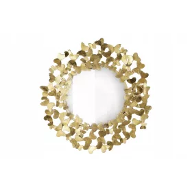  Schmetterlingsspiegel 78cm gold 40104
