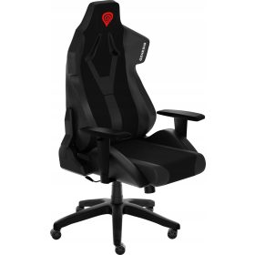  Genesis Nitro 650 Gaming-Stuhl, schwarzes Öko-Leder