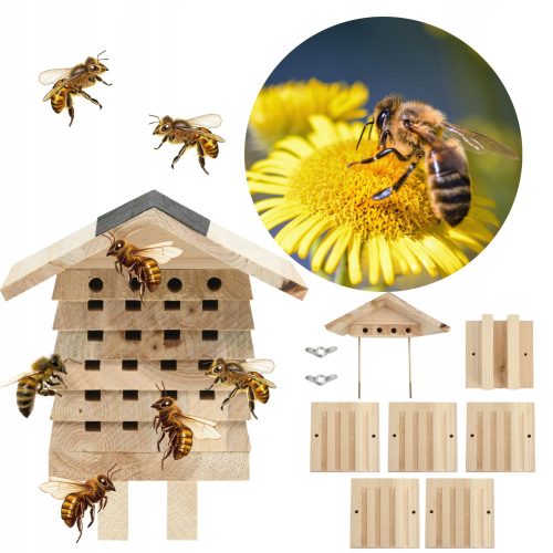  Hotelhaus Haus für Insekten und Mauerbienen 752