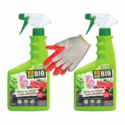 2 x COMPO BIO Spray gegen Blattläuse und andere Schädlinge - Natürlicher Schutz für Pflanzen