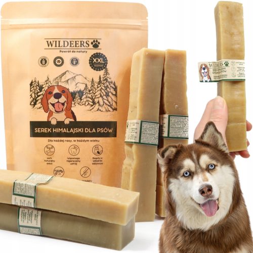  NATÜRLICHER HUNDEKÄSE AUS HIMALAYA-KÄSE, XXL-KÄSE FÜR SCHÖNES FELL