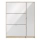  Tvilum Schuhschrank 98,8 x 123,6 x 24,05 cm Sonoma-Eiche