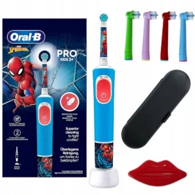    Oral-B Vitality PRO D103 Kids 3+ Spiderman elektrische Zahnbürste mit Etui