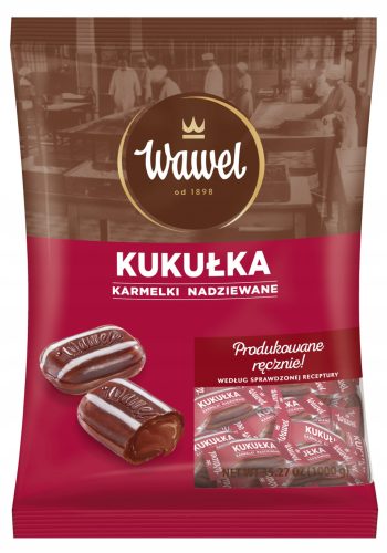 Kukułka Karamellbonbons mit Kakao-Füllung von Wawel 105g