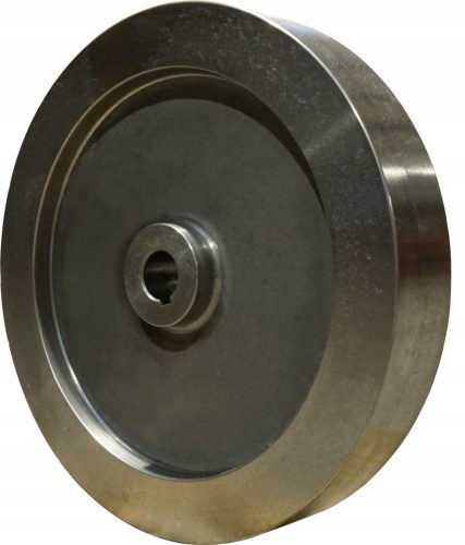 Schwungrad für einen Häcksler mit Abdeckung. 360 mm 38 kg