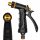  Gartenschlauchpistole, Gartensprinkler, Metall, verstellbar, für Wasser