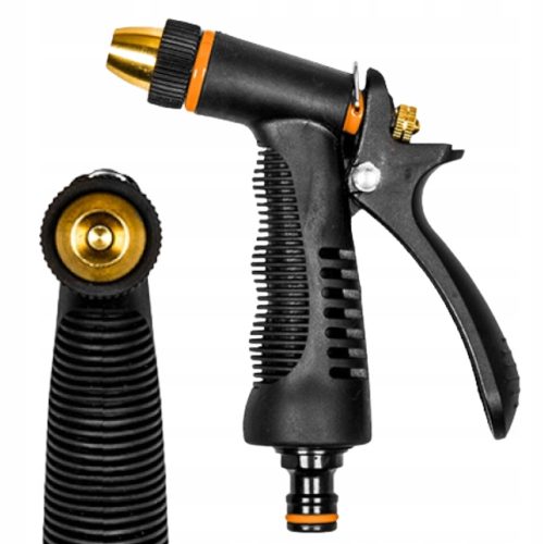  Gartenschlauchpistole, Gartensprinkler, Metall, verstellbar, für Wasser