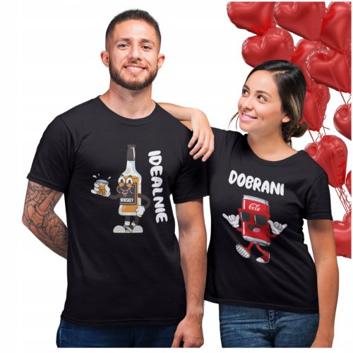 Coole, lustige Gadgets T-SHIRTS FÜR PAARE, VALENTINSTAGSGESCHENK FÜR SIE UND IHN, PERFEKT PASSEND