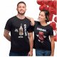 Coole, lustige Gadgets T-SHIRTS FÜR PAARE, VALENTINSTAGSGESCHENK FÜR SIE UND IHN, PERFEKT PASSEND
