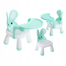  Ikonka KX5845 Fütterungsstuhl mit Tisch