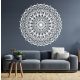 Bilder an der Wand Mandala-Blume des Lebens, künstlerische runde Wanddekoration, SENTOP