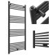 Granitan-Wasserbadheizkörper 663 W 600 x 1400 mm schwarz