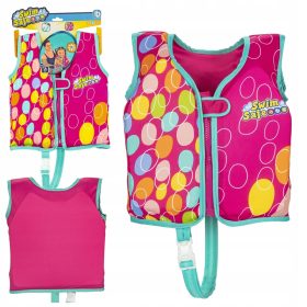   SCHAUMSTOFFWESTE zum Schwimmenlernen für Kinder M/L 19-30 kg Bestway 32177